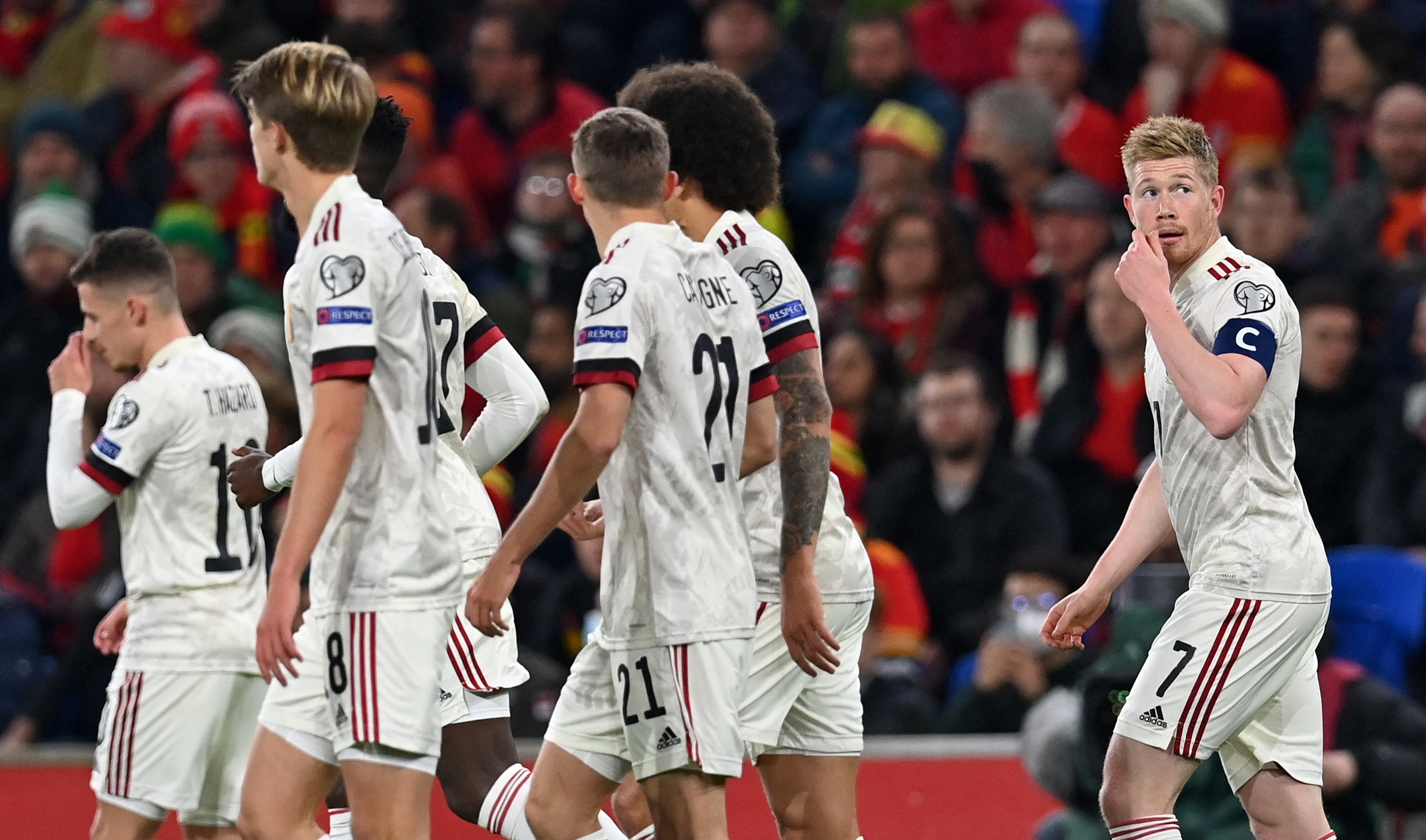 Spilforslag til Belgien v Marokko