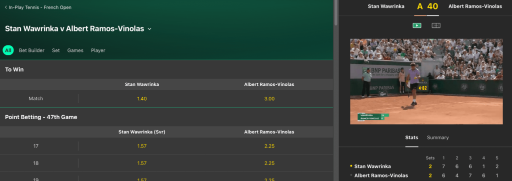 bet365 stream