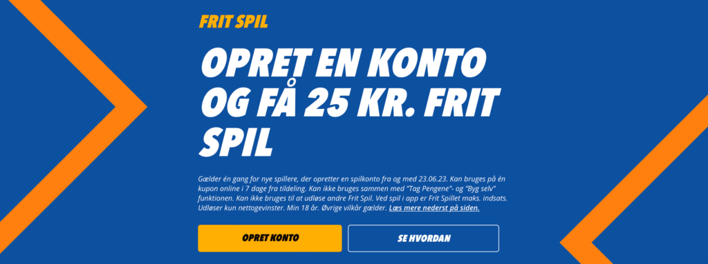 Danske Spil Velkomstbonus