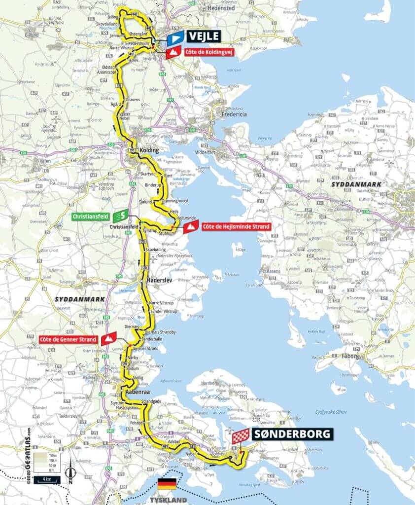 Tour de France 2021: Se den danske rute | TVsporten.dk