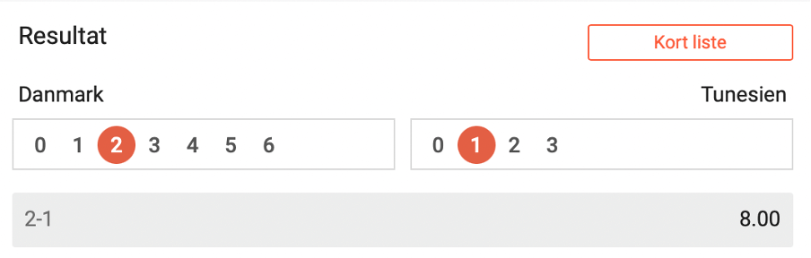 LeoVegas VM odds
