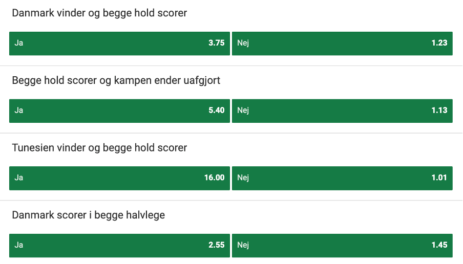 Unibet VM betting